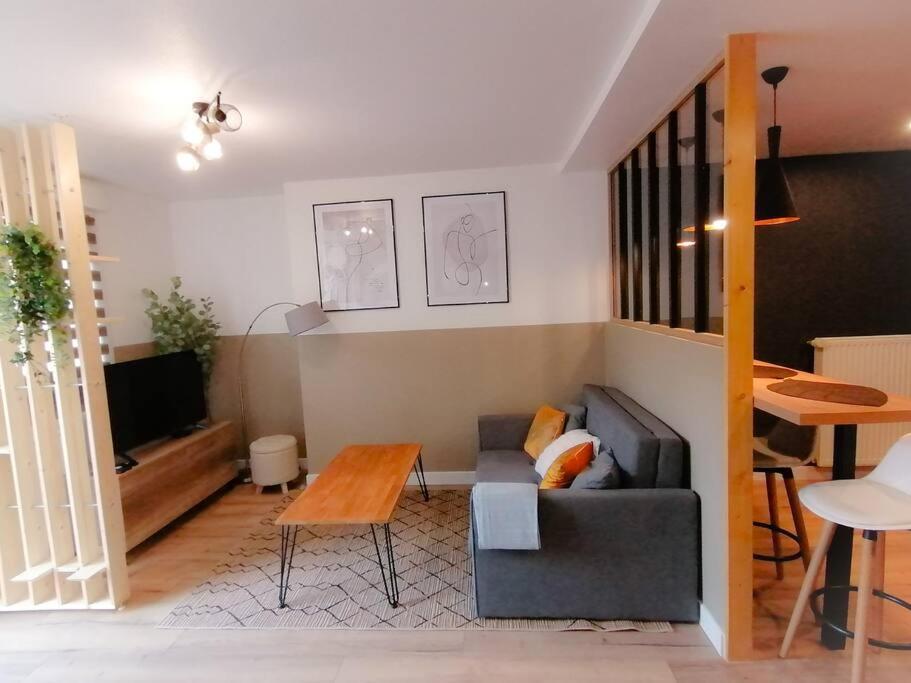 欧丹库尔L'Elegant Avec Garage, Proche Axone, Stellantis公寓 外观 照片